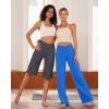 imageG4Free Wide Leg Pants for Women Loose Yoga Pants with Pockets PetiteRegularTall Stretch Casual Lounge PantsStrong Blue