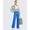 imageG4Free Wide Leg Pants for Women Loose Yoga Pants with Pockets PetiteRegularTall Stretch Casual Lounge PantsStrong Blue