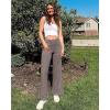 imageG4Free Wide Leg Pants for Women Loose Yoga Pants with Pockets PetiteRegularTall Stretch Casual Lounge PantsTaupe