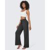imageG4Free Wide Leg Pants for Women Yoga Pants High Waist Sweatpants with Pockets Stretch Lounge Pants Comfy WorkoutBlack