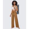 imageG4Free Wide Leg Pants for Women Yoga Pants High Waist Sweatpants with Pockets Stretch Lounge Pants Comfy WorkoutCoca Mocha