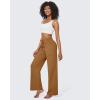 imageG4Free Wide Leg Pants for Women Yoga Pants High Waist Sweatpants with Pockets Stretch Lounge Pants Comfy WorkoutCoca Mocha