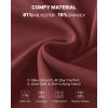 imageG4Free Wide Leg Pants for Women Yoga Pants High Waist Sweatpants with Pockets Stretch Lounge Pants Comfy WorkoutDark Burgundy