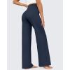 imageG4Free Wide Leg Pants for Women Yoga Pants High Waist Sweatpants with Pockets Stretch Lounge Pants Comfy WorkoutDark Navy