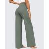 imageG4Free Wide Leg Pants for Women Yoga Pants High Waist Sweatpants with Pockets Stretch Lounge Pants Comfy WorkoutGrey Sage