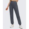 imageG4Free Womens Fleece Lined Workout Joggers with Pockets High Waisted Sweatpants Hiking Running Outdoor PantsDark Gray