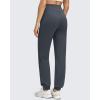 imageG4Free Womens Fleece Lined Workout Joggers with Pockets High Waisted Sweatpants Hiking Running Outdoor PantsDark Gray