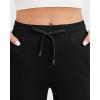 imageG4Free Womens Wide Leg Pants High Waisted Yoga Pants with Pockets Casual Drawstring SweatpantsBlack