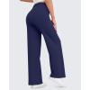 imageG4Free Womens Wide Leg Pants High Waisted Yoga Pants with Pockets Casual Drawstring SweatpantsRoyal Blue