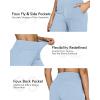 imageG4Free Yoga Pants Women Wide Leg Pants with Pockets High Waist Stretch Dress Casual Sweatpants PetiteRegularTallBaby Blue