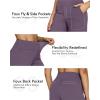 imageG4Free Yoga Pants Women Wide Leg Pants with Pockets High Waist Stretch Dress Casual Sweatpants PetiteRegularTallPotent Purple