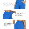 imageG4Free Yoga Pants Women Wide Leg Pants with Pockets High Waist Stretch Dress Casual Sweatpants PetiteRegularTallStrong Blue