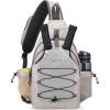 imageG4Free Pickleball Bag Crossbody Sling Bag for Men Women Pickleball Backpack Pickle Ball Paddle Bag Gifts for SportsIvory