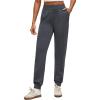 imageG4Free Smoofit Modal Soft Womens Joggers Track Pants Tapered Leg Casual Scrub Sweatpants with Side PocketsDark Gray