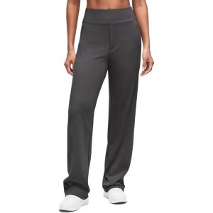 imageG4Free ShiftReady Women Dress Yoga Pants with Hidden Zipper Pockets High Waist Work Trousers PetiteRegularTallDark Gray