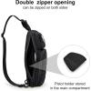 imageG4Free 10L Tactical EDC Sling Bag Backpack Military Molle Chest Shoulder Assault Pack for Concealed CarryBlackBlack