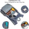 imageG4Free 10L15L Hiking Backpack Lightweight Packable Hiking Daypack Small Travel Outdoor Foldable Shoulder BagDark Blue