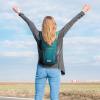 imageG4Free 10L15L Hiking Backpack Lightweight Packable Hiking Daypack Small Travel Outdoor Foldable Shoulder BagTeal Blue