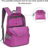 imageG4Free 20L Lightweight Packable Backpack Travel Hiking Daypack Foldable Backpack for Men WomenApink