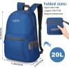 imageG4Free 20L Lightweight Packable Backpack Travel Hiking Daypack Foldable Backpack for Men WomenBteal