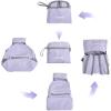 imageG4Free 20L Lightweight Packable Backpack Travel Hiking Daypack Foldable Backpack for Men WomenLight Purple