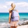 imageG4Free 20L Lightweight Packable Backpack Travel Hiking Daypack Foldable Backpack for Men WomenLight Purple