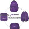 imageG4Free 20L Lightweight Packable Backpack Travel Hiking Daypack Foldable Backpack for Men WomenPurple