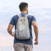 imageG4Free 24L Lightweight Packable Hiking Backpack Small Sport Travel Daypack Water Resistant for Women MenGrey