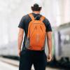 imageG4Free 24L Packable Hiking Backpack Lightweight Foldable Small Sport Travel Daypack Water Resistant for Women MenOrange