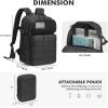 imageG4Free 25L Small Backpack Fits 15quot Laptop Tactical Work Back Pack Travel Bag for Men BlackBlack