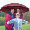 imageG4Free 42465462 Inch Large Golf Umbrella Compact Reverse Travel Umbrella 10 Ribs Windproof for Rain Double Canopy Automatic Open CloseBurgendy