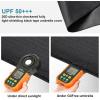 imageG4Free 43 Inch Mini Travel Umbrella Compact Ultralight UPF 50 UV Protection Carbon Fiber Super Slim Small Umbrella Weighs Only 4 ozBlackoutPlaid Black