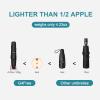imageG4Free 43 Inch Mini Travel Umbrella Compact Ultralight UPF 50 UV Protection Carbon Fiber Super Slim Small Umbrella Weighs Only 4 ozBlackoutPlaid Black