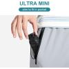 imageG4Free 43 Inch Mini Travel Umbrella Compact Ultralight UPF 50 UV Protection Carbon Fiber Super Slim Small Umbrella Weighs Only 4 ozBlackoutPlaid Black