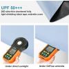 imageG4Free 43 Inch Mini Travel Umbrella Compact Ultralight UPF 50 UV Protection Carbon Fiber Super Slim Small Umbrella Weighs Only 4 ozBlackoutPlaid Blue