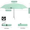 imageG4Free 43 Inch Mini Travel Umbrella Compact Ultralight UPF 50 UV Protection Carbon Fiber Super Slim Small Umbrella Weighs Only 4 ozUltraLight Light Green