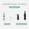 imageG4Free 43 Inch Mini Travel Umbrella Compact Ultralight UPF 50 UV Protection Carbon Fiber Super Slim Small Umbrella Weighs Only 4 ozUltraLight Light Green