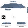 imageG4Free 43 Inch Mini Travel Umbrella Compact Ultralight UPF 50 UV Protection Carbon Fiber Super Slim Small Umbrella Weighs Only 4 ozUltraLight Navy Blue