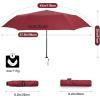 imageG4Free 43 Inch Mini Travel Umbrella Compact Ultralight UPF 50 UV Protection Carbon Fiber Super Slim Small Umbrella Weighs Only 4 ozUltraLight Wine Red