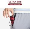 imageG4Free 43 Inch Mini Travel Umbrella Compact Ultralight UPF 50 UV Protection Carbon Fiber Super Slim Small Umbrella Weighs Only 4 ozUltraLight Wine Red