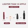 imageG4Free 43 Inch Mini Travel Umbrella Compact Ultralight UPF 50 UV Protection Carbon Fiber Super Slim Small Umbrella Weighs Only 4 ozUltraLight Wine Red