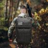 imageG4Free 45L Military Tactical Backpack 3 Day Assault Survival Molle Pack Bug Out Bag Travel Fishing Backpack RucksackBlack