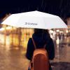 imageG4Free 46 Inch Reflective Travel Umbrella for Rain Large Windproof Auto Open Close Folding Compact Umbrellas Strong Fiberglass Frame for Men WomenPlain