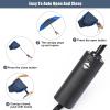 imageG4Free 54 Inch Large Golf Umbrella Automatic Square 3 Folding Windproof Compact Travel Rain UmbrellaSapphire BlueNavy Blue