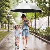 imageG4Free 5462 Inch Windproof UV Protection Golf Umbrella Extra Large Silver Coated Automatic Open Stick Long UmbrellaSilverBlack