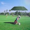 imageG4Free 62 Inch Portable Golf Umbrella Large Oversize Double Canopy Vented Windproof Waterproof Automatic Open Stick Umbrellas for Men and WomenWine RedDark Green