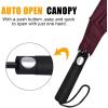 imageG4Free 62 Inch Portable Golf Umbrella Large Oversize Double Canopy Vented Windproof Waterproof Automatic Open Stick Umbrellas for Men and WomenWine RedWine Red