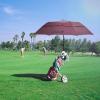imageG4Free 62 Inch Portable Golf Umbrella Large Oversize Double Canopy Vented Windproof Waterproof Automatic Open Stick Umbrellas for Men and WomenWine RedWine Red