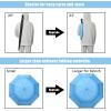 imageG4Free 62 Inch Portable Golf Umbrella Large Oversize Double Canopy Vented Windproof Waterproof Automatic Open Stick Umbrellas for Men and WomenWine RedSky Blue
