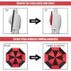 imageG4Free 62 Inch Portable Golf Umbrella Large Oversize Double Canopy Vented Windproof Waterproof Automatic Open Stick Umbrellas for Men and WomenWine RedBlackRed